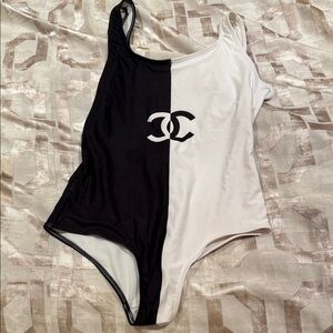 Be Inspired Monochrome One Piece Swimsuit